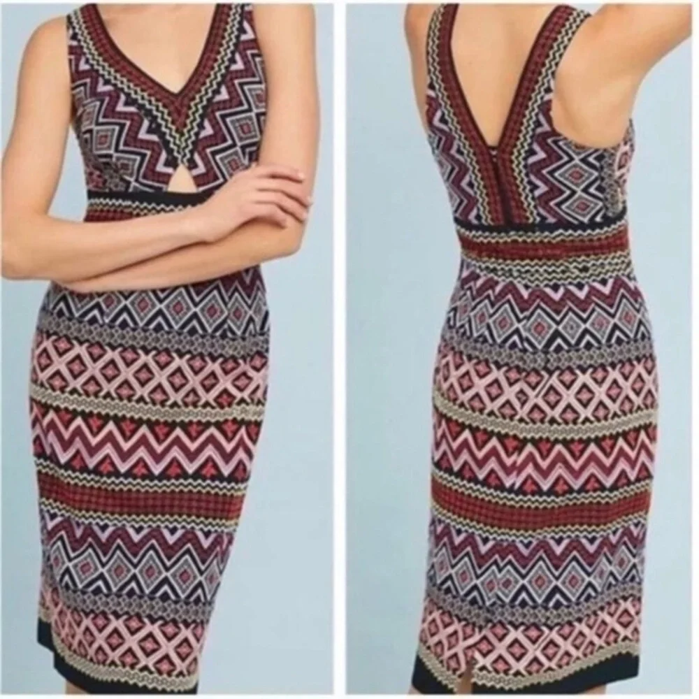 akemi + kin embroidered dress Akira Dress Moonlight Strip / XS